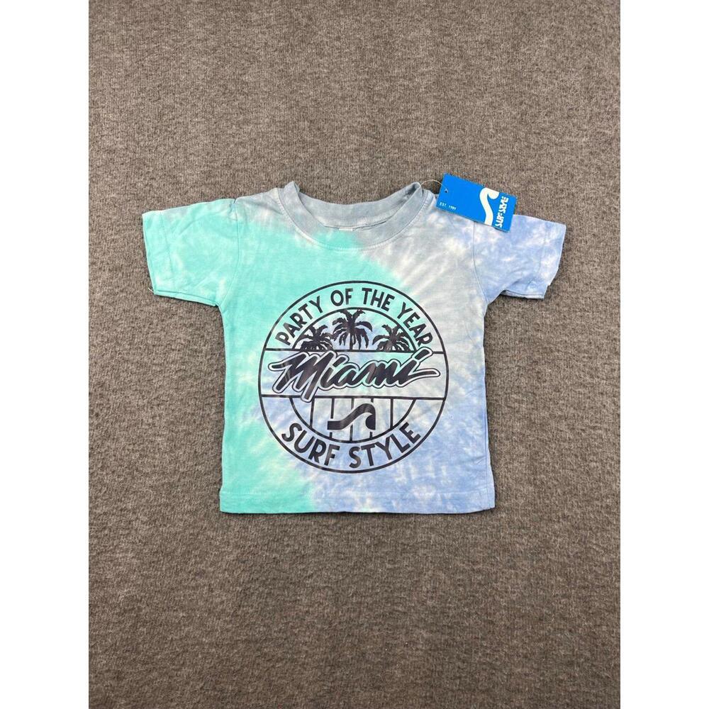 Surf Style Miami Kids T-Shirt Tie Dye‎ Size 12M